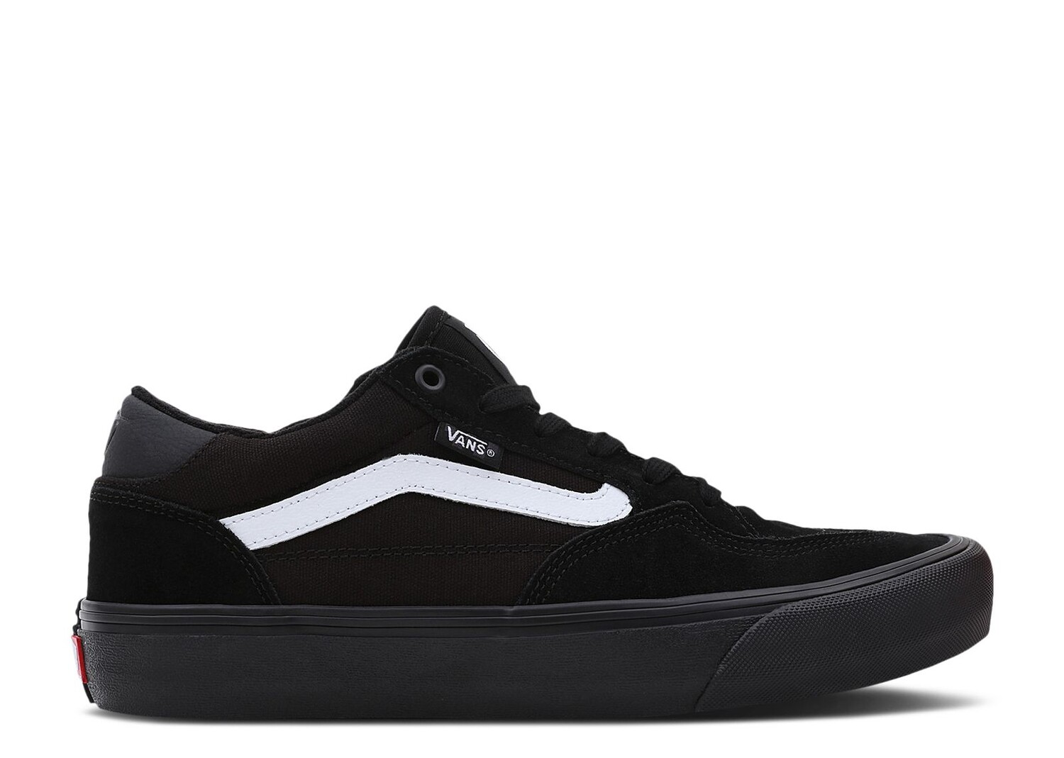 

Кроссовки Vans Rowan 'Black White', черный