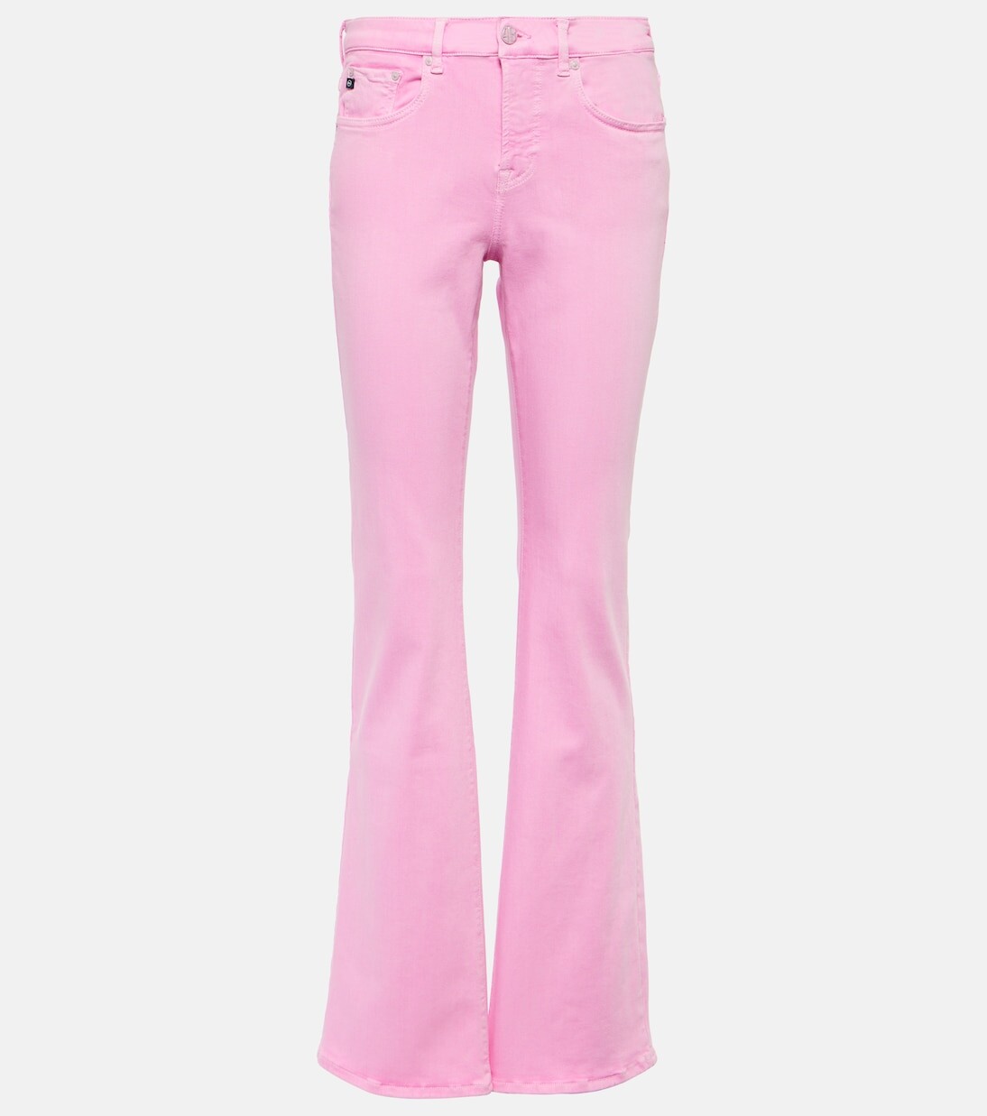 

Брюки sophie с коротким рукавом из смесового хлопка Ag Jeans, розовый