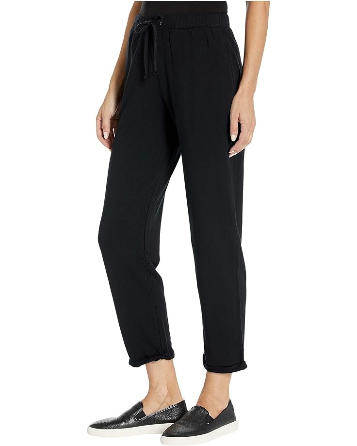 

Брюки Majestic Filatures French Terry Pants with Rolled Hem, цвет Noir