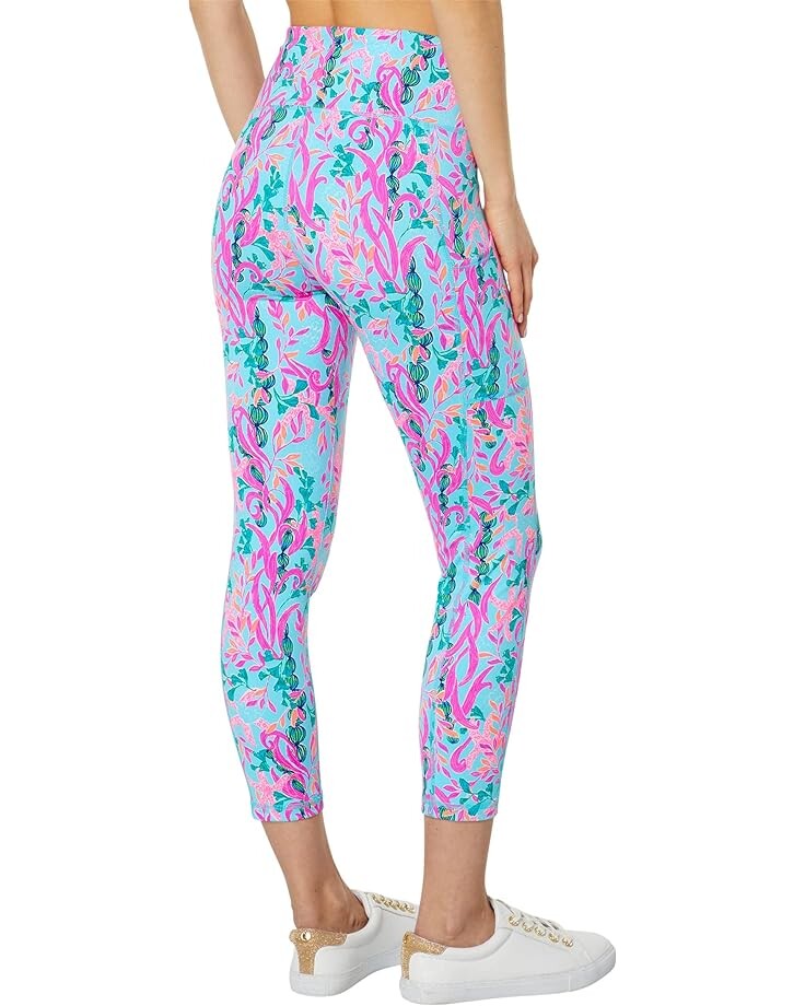 

Брюки Lilly Pulitzer High-Rise Midi, цвет Multi Seaweed Samba