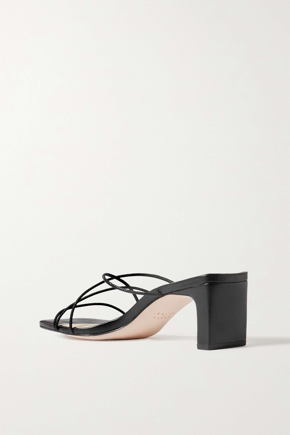 

PORTE & PAIRE Кожаные мюли, черный