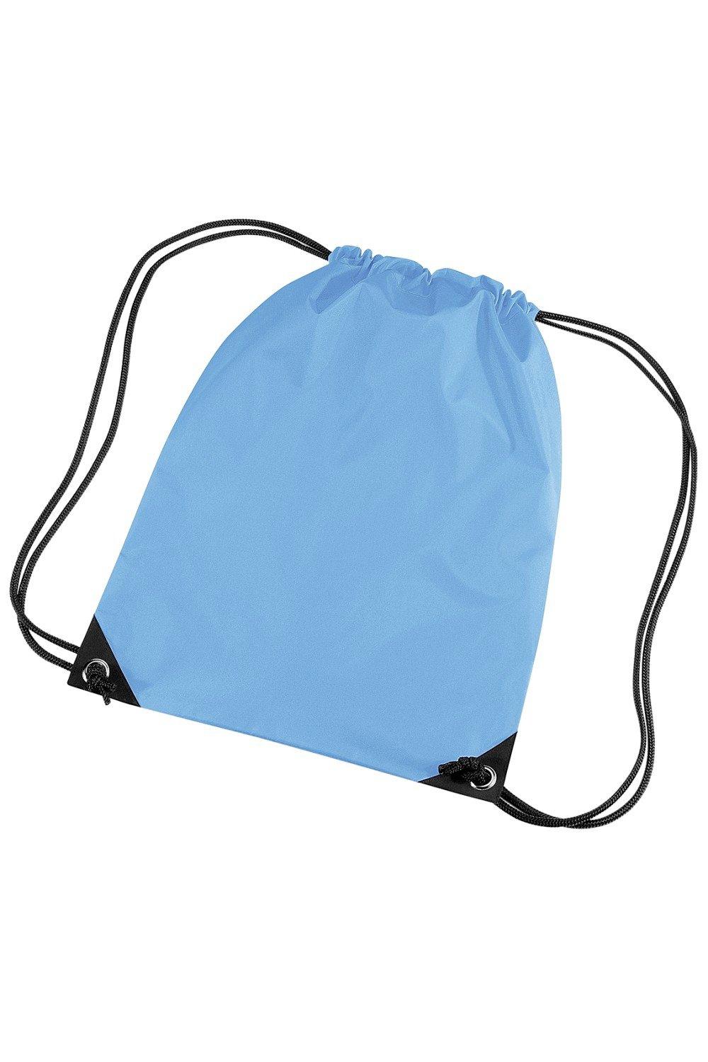 Водонепроницаемая сумка Gymsac премиум-класса (11 литров) (2 шт. в упаковке) Bagbase, синий
