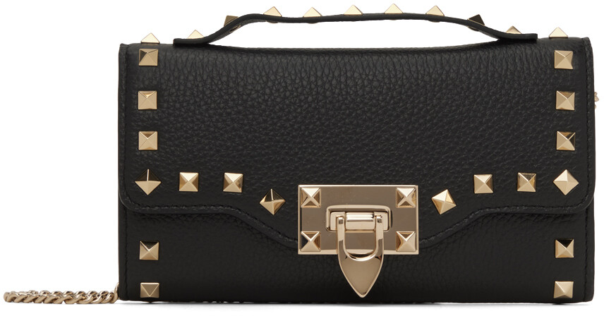 

Черная сумка Rockstud Valentino Garavani