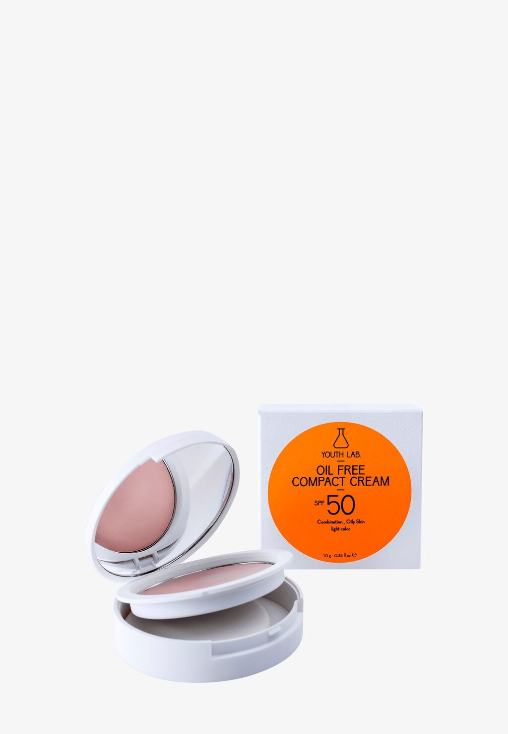 

Дневной крем Oil Free Compact Cream Spf 50 YOUTH LAB, цвет light color