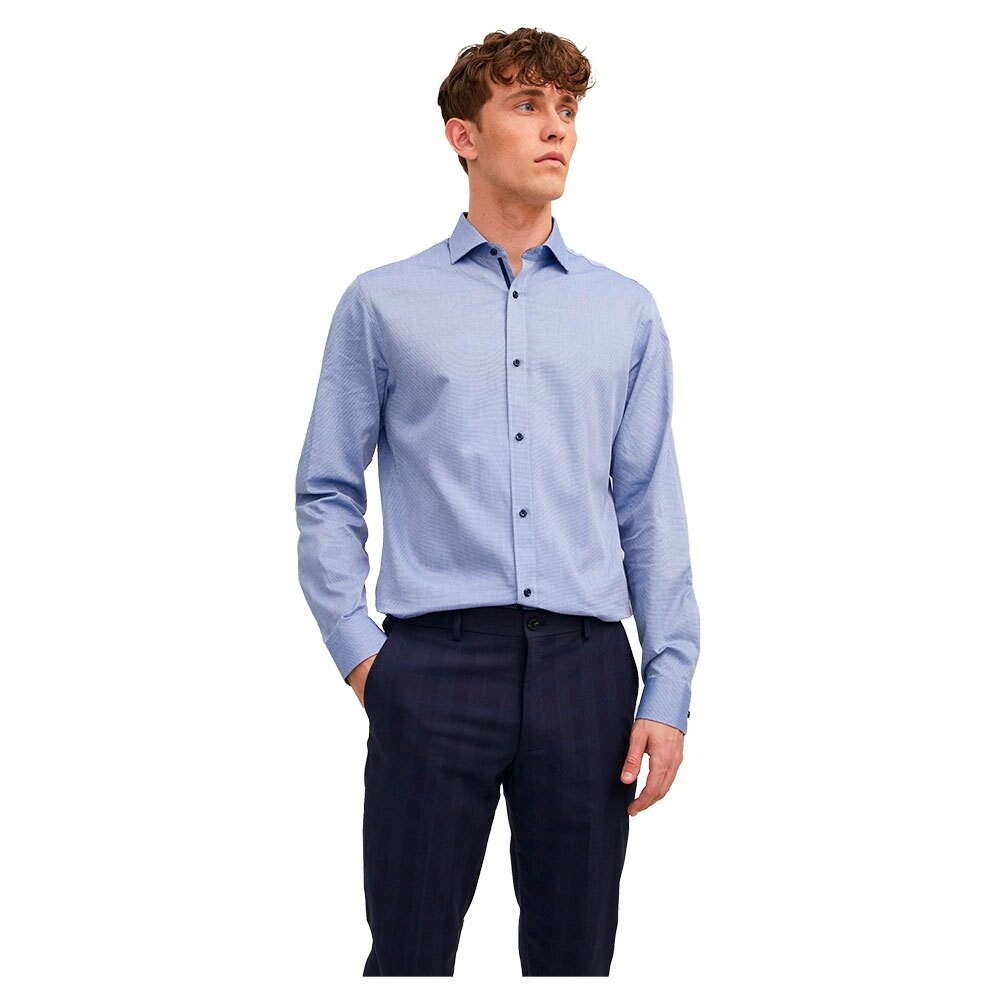 

Рубашка с длинным рукавом Jack & Jones Blaroyal Detail, синий