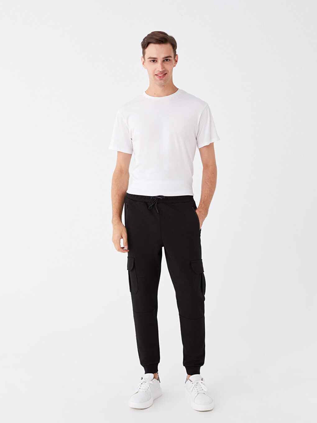 

Мужские спортивные штаны Slim Fit для джоггеров LCW Casual, новый черный