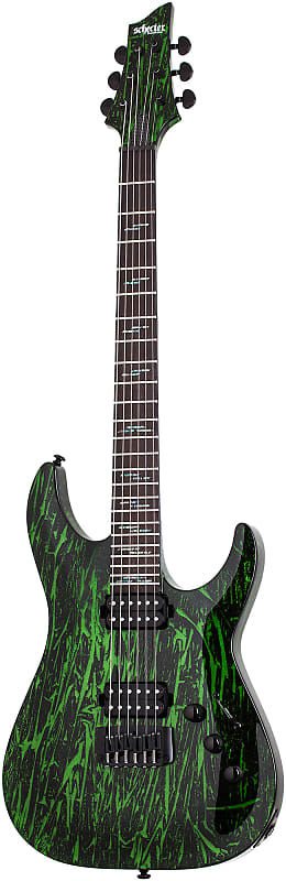Электрогитара Schecter 1470 C-1 Silver Mountain Guitar, Ebony Fretboard, Toxic Venom