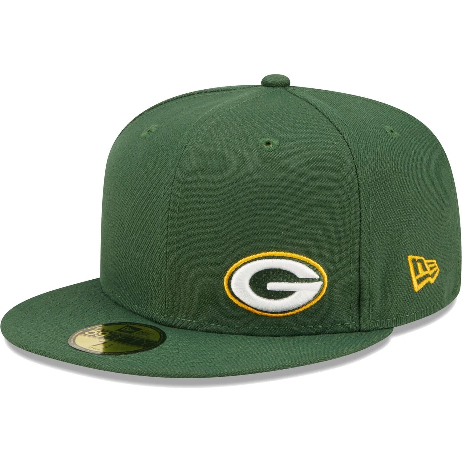 

Мужская приталенная шляпа New Era Green Green Bay Packers Flawless 59FIFTY
