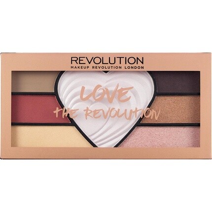 

Палитра теней и хайлайтеров Makeup Revolution 21 г
