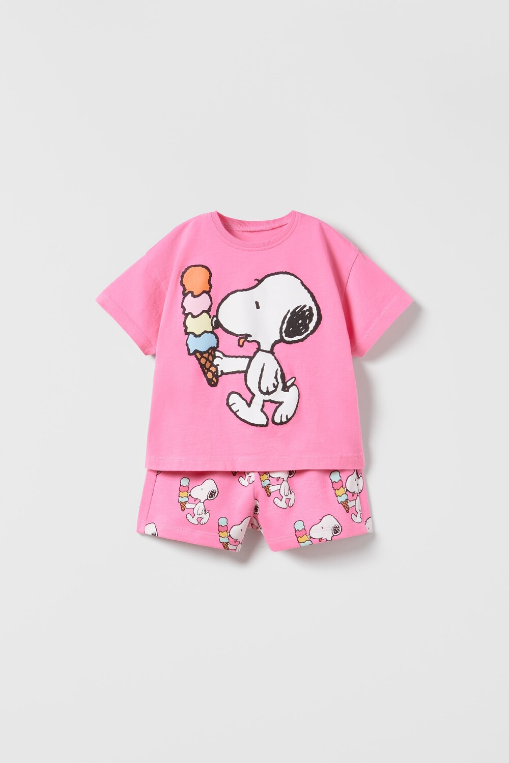 

Набор snoopy peanuts Zara, фуксия
