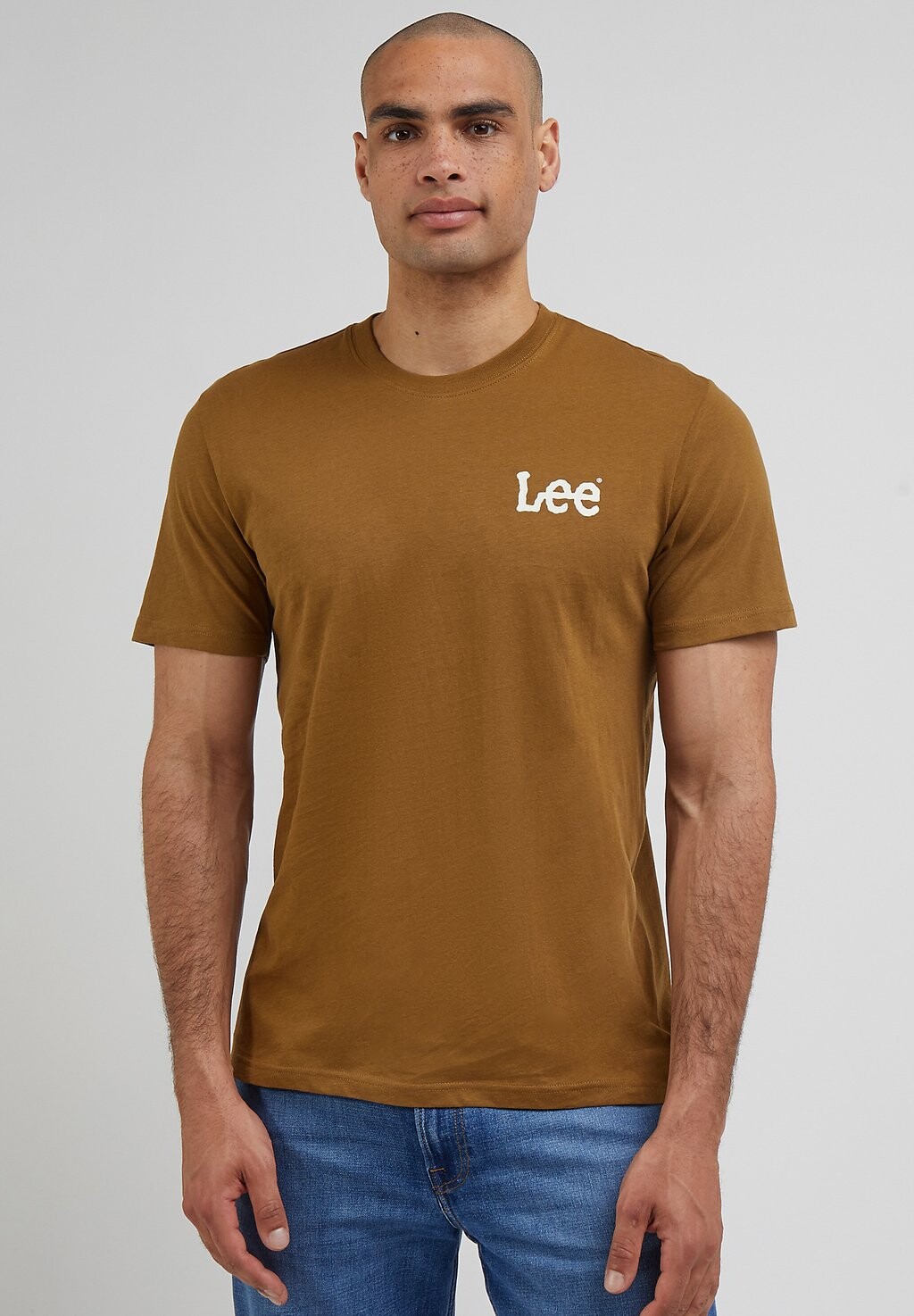 

Футболка с принтом Lee, бежевый