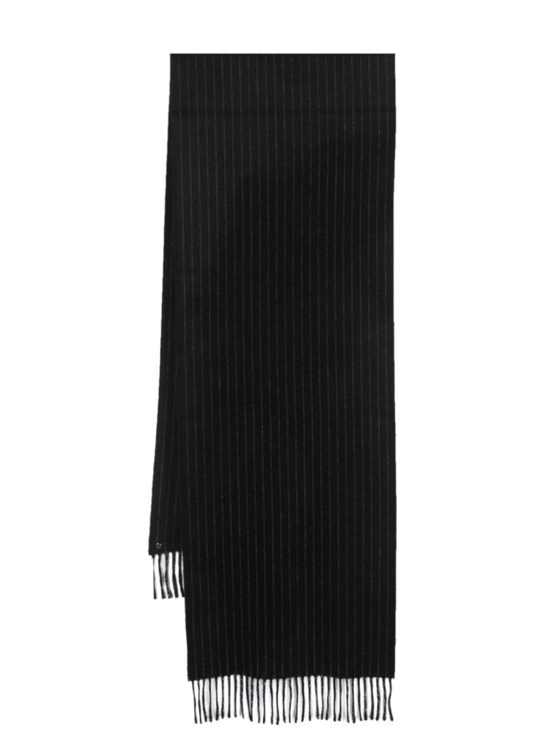 

Saint Laurent шарф в тонкую полоску, черный