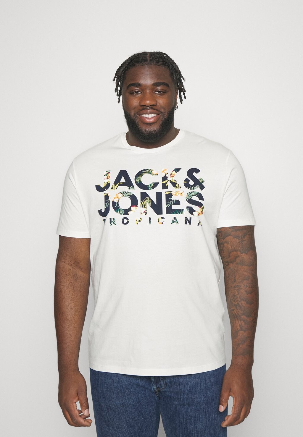 

Футболка с принтом Jack & Jones, белый