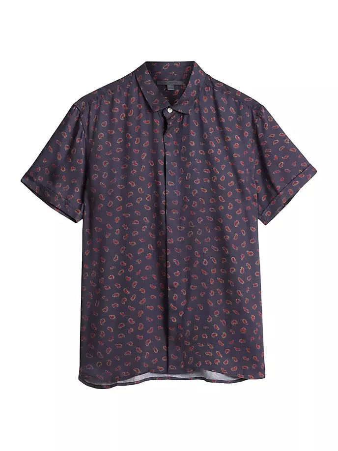 

Лорен Пейсли Рубашка John Varvatos, шоколад