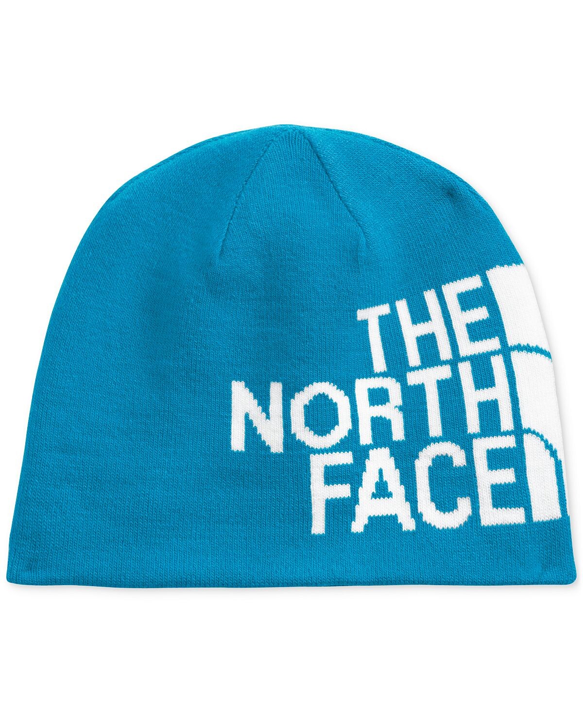 

Мужская двусторонняя шапка-бини с баннером The North Face