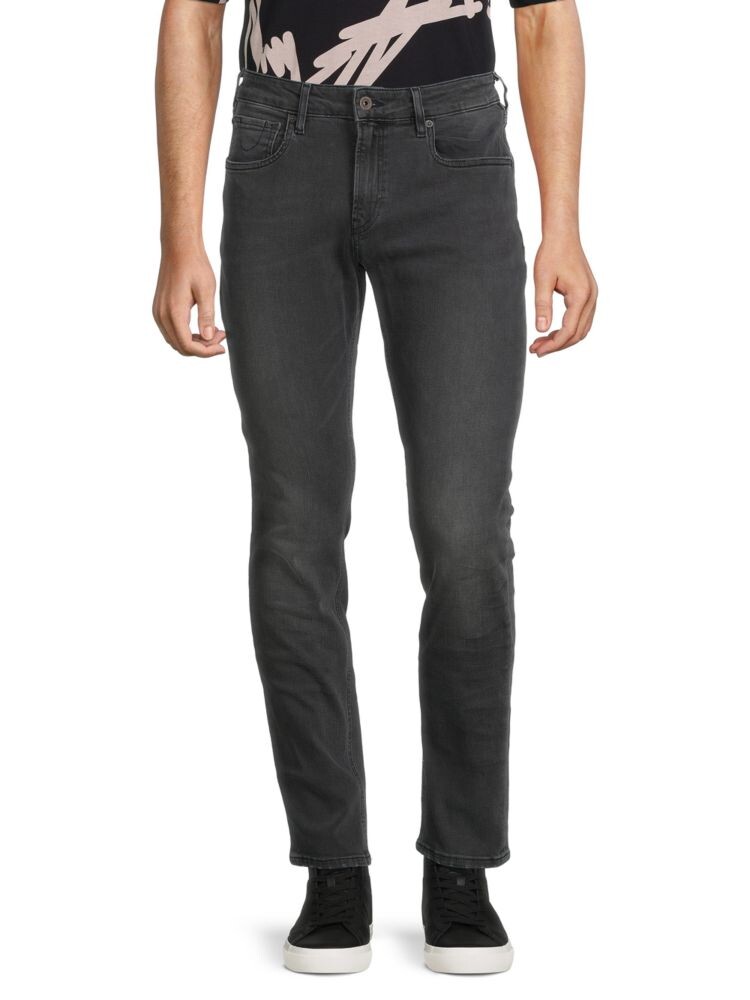 

Джинсы Skim Fallen Hero с потертостями Scotch & Soda, черный