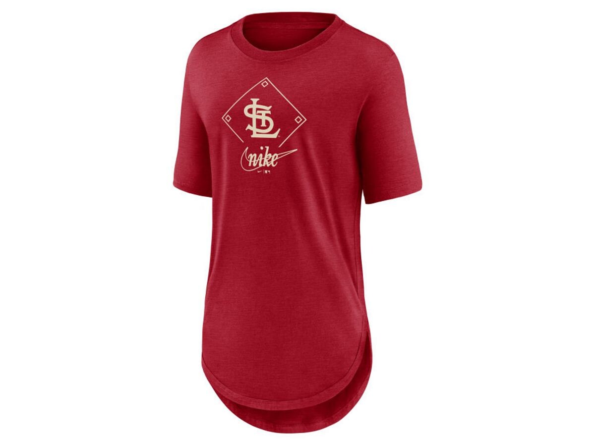 

Женская футболка выходного дня Coop St. Louis Cardinals Nike, красный