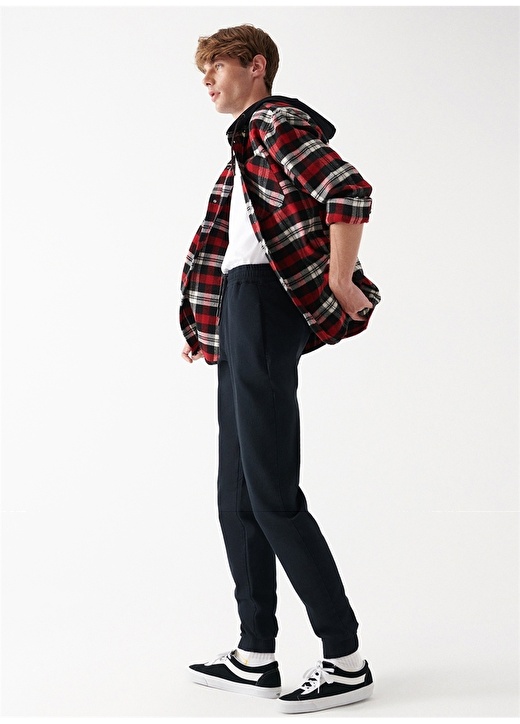Мужские брюки-карго нормального кроя антрацитового цвета Mavi