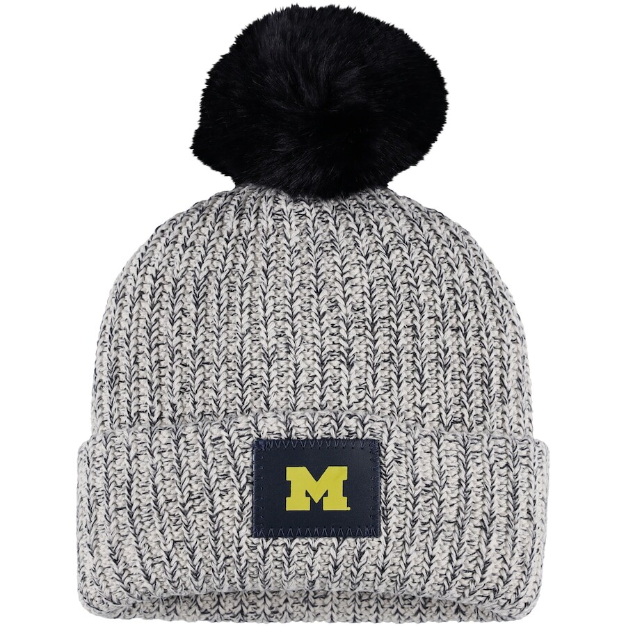 

Шапка Love Your Melon Michigan Wolverines, серый