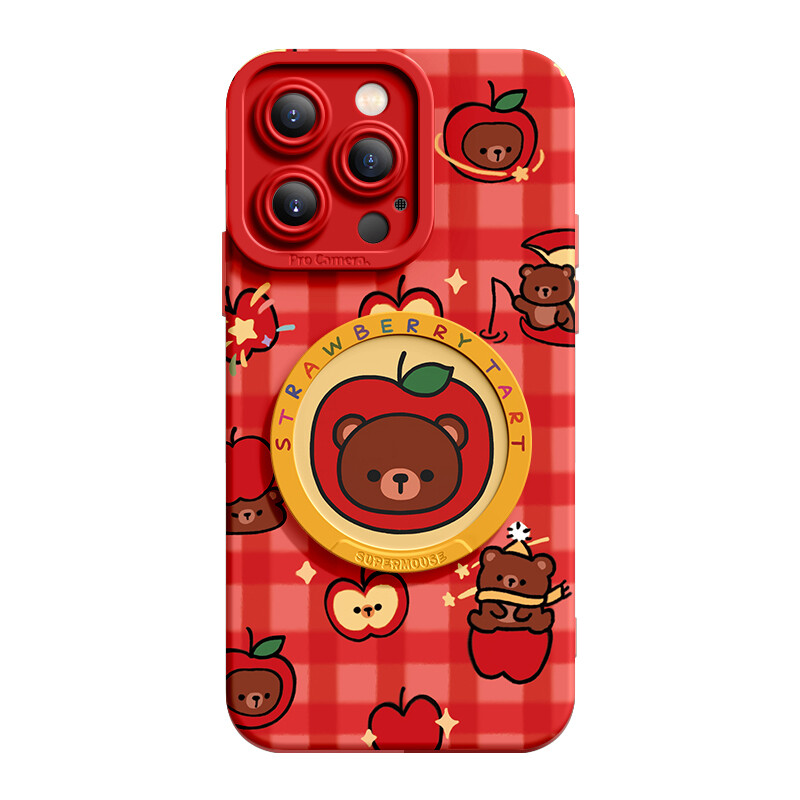 

Super Mouse Чехол для телефона, China Red Fruity Bear