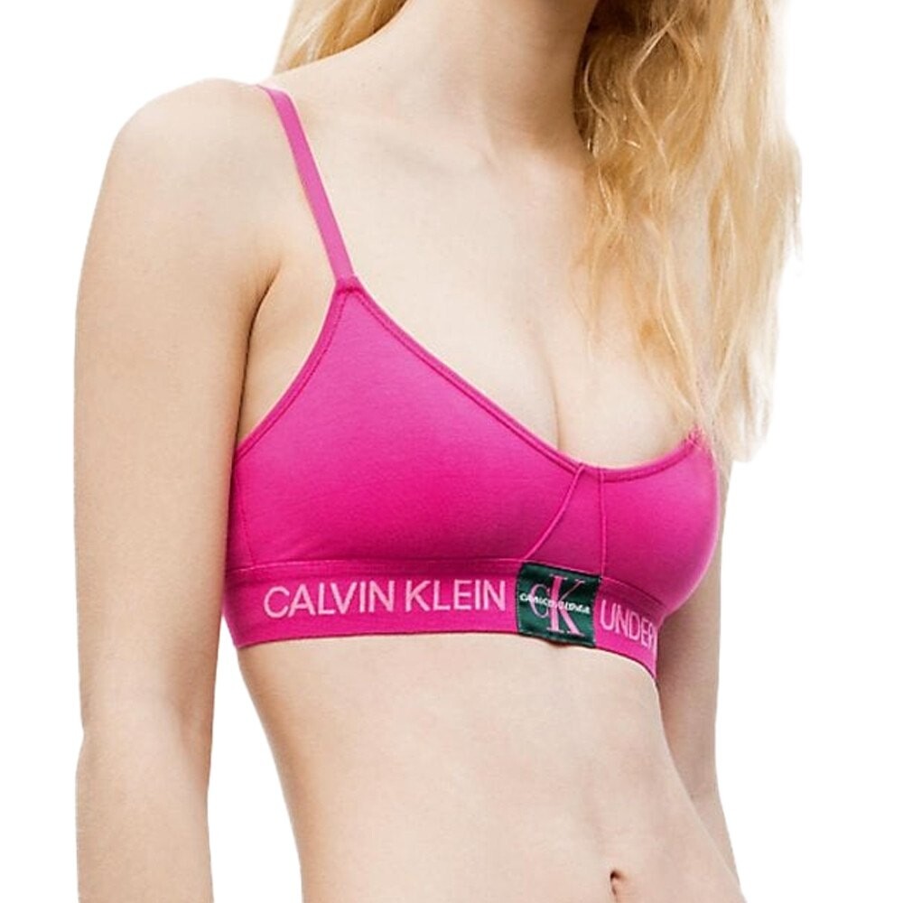 

Бюстгальтер Calvin Klein Jeans Unlined Triangle, розовый