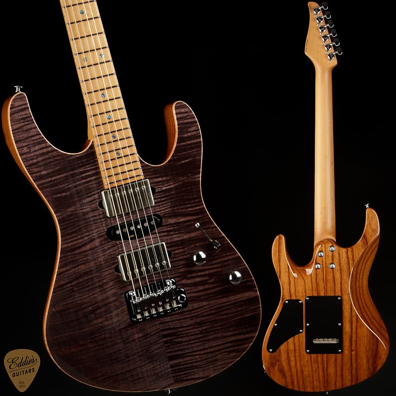 Электрогитара Suhr Eddie's Guitars Exclusive Roasted Modern - Transparent Charcoal