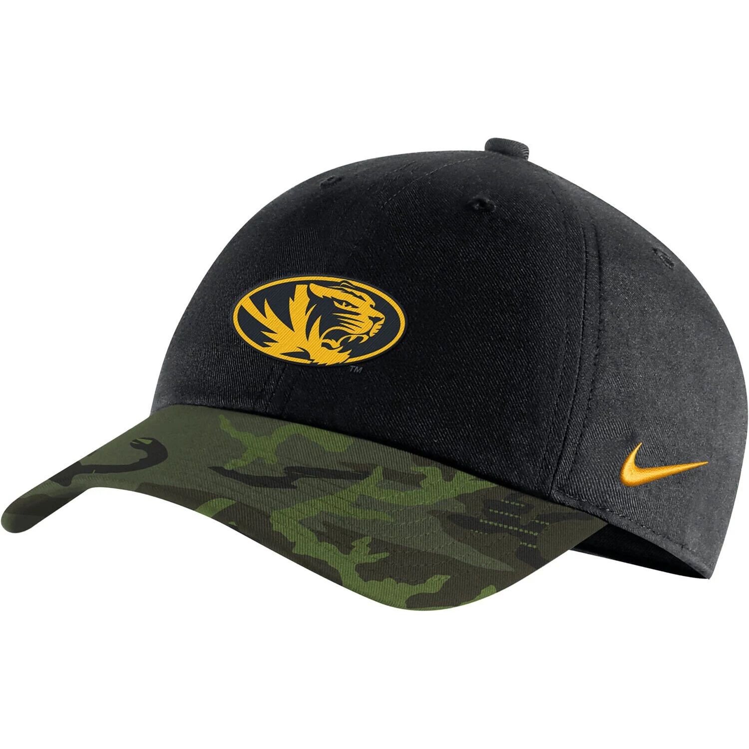 

Мужская регулируемая кепка Nike Black/Camo Missouri Tigers Veterans Day 2Tone Legacy91