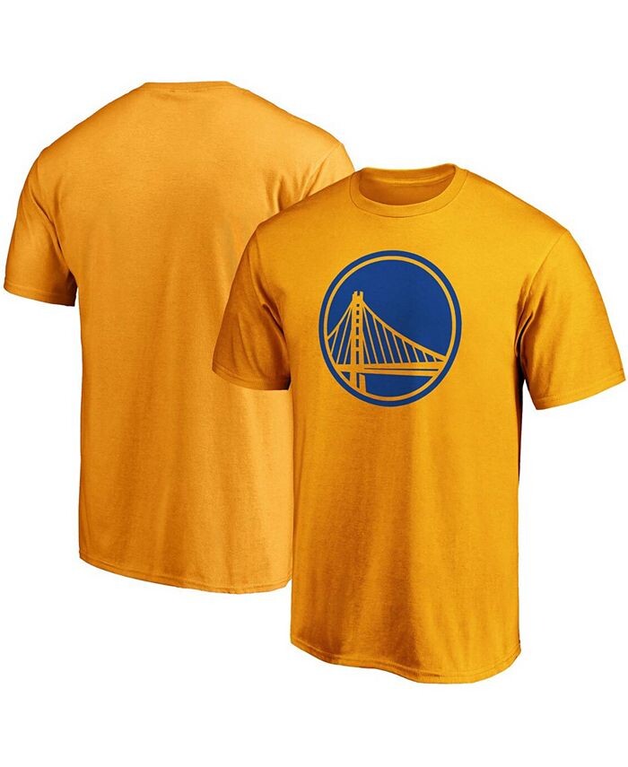 

Мужская золотая футболка с логотипом Golden State Warriors Primary Team Fanatics, золото
