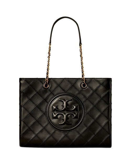 

Мягкая сумка-тоут Fleming с цепочкой Tory Burch, цвет Black