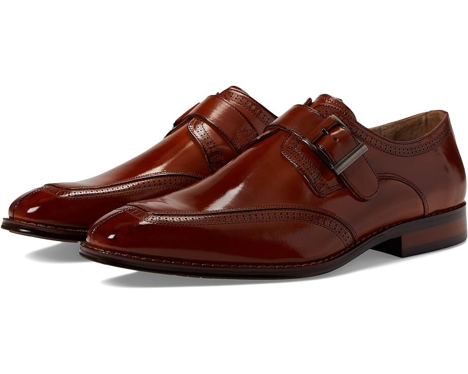 

Оксфорды Stacy Adams Garven Monk Strap, цвет Whiskey