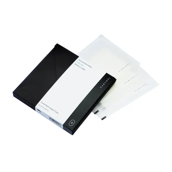 

Биоцеллюлозная гиалуроновая маска - для лица и шеи Parloy, 3 шт/1 упаковка