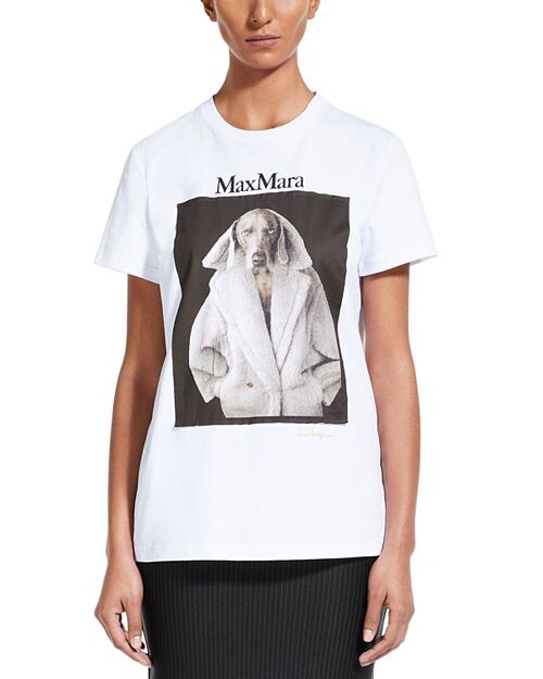 

Футболка Wegman для собак Max Mara, цвет White