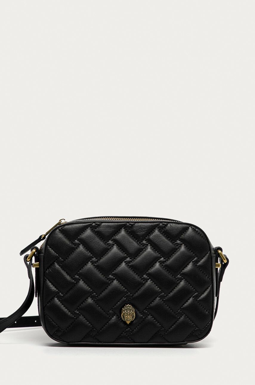 

Кожаная сумка Kurt Geiger London, черный