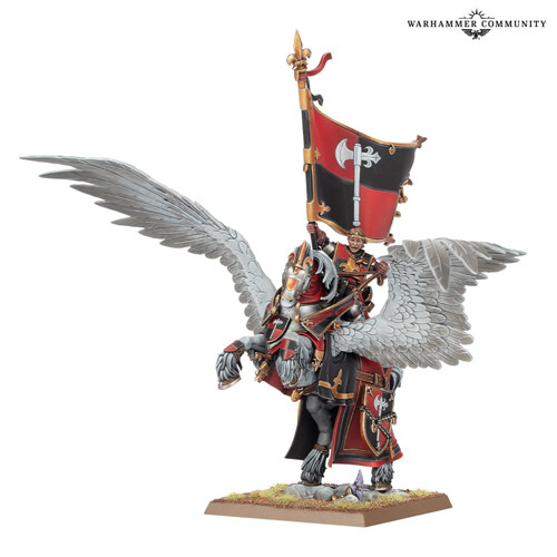 

Фигурки Kingdom Of Bretonnia: Battle Standard On Royal Pegasus Games Workshop