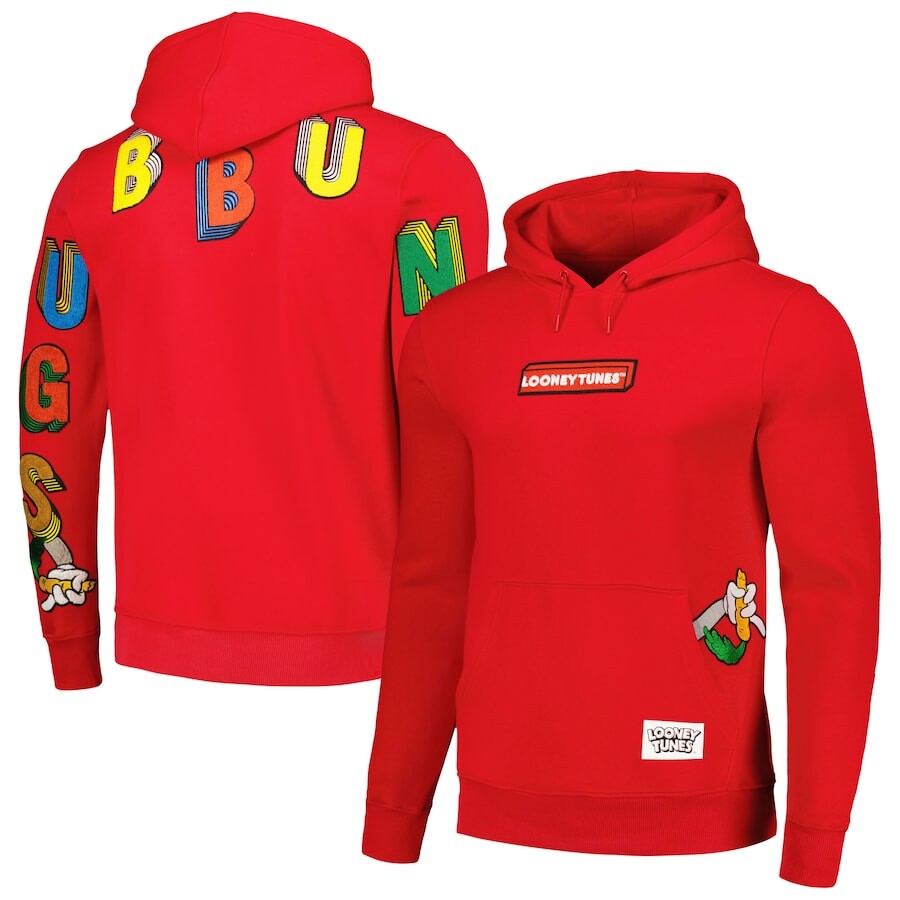 

Пуловер с капюшоном Freeze Max Looney Tunes, красный