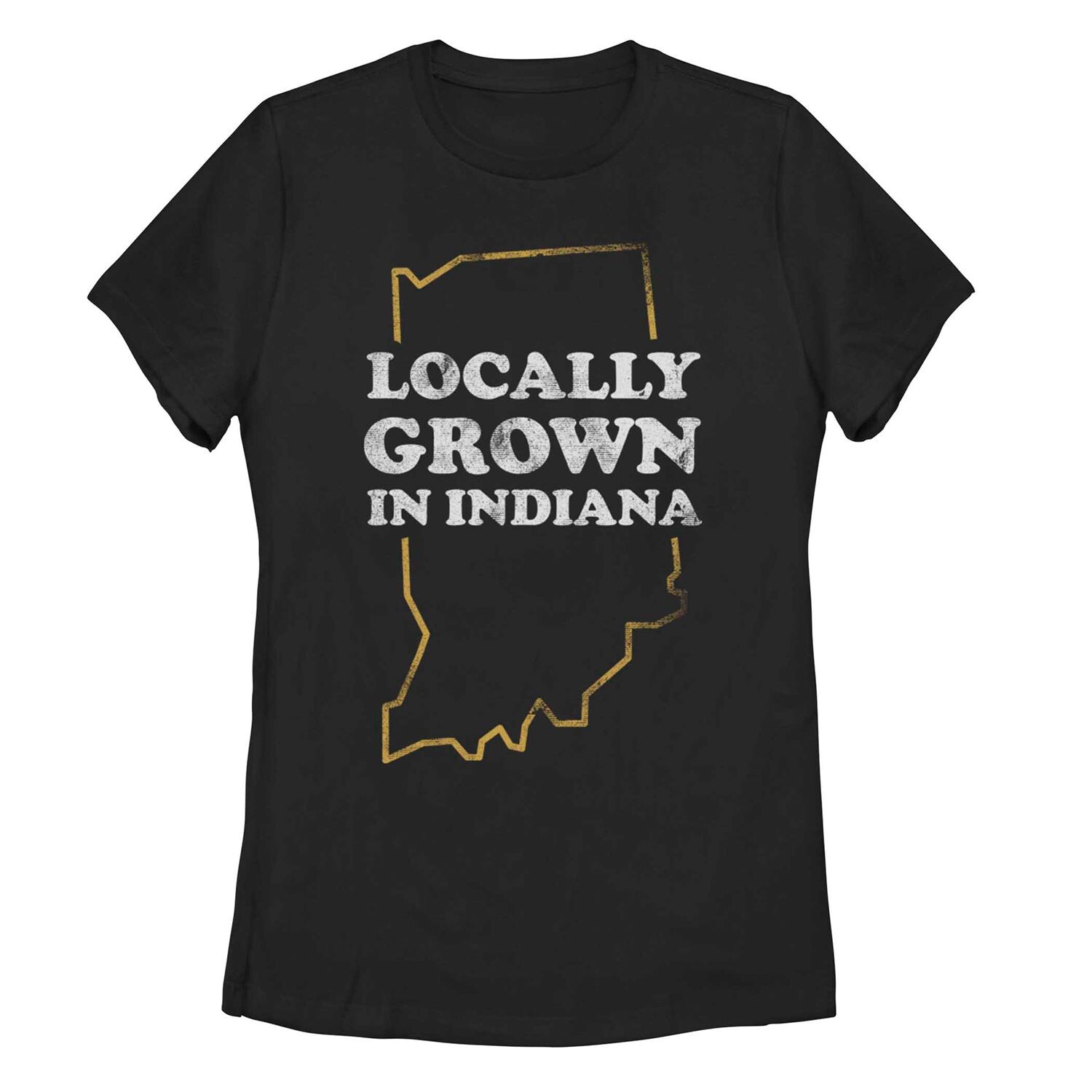 

Футболка для юниоров с рисунком «Locally Grown In Indiana»