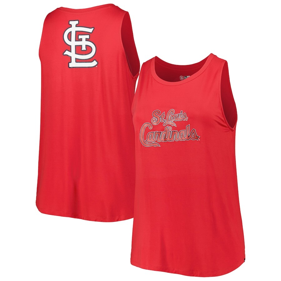 

Топ New Era St Louis Cardinals, красный