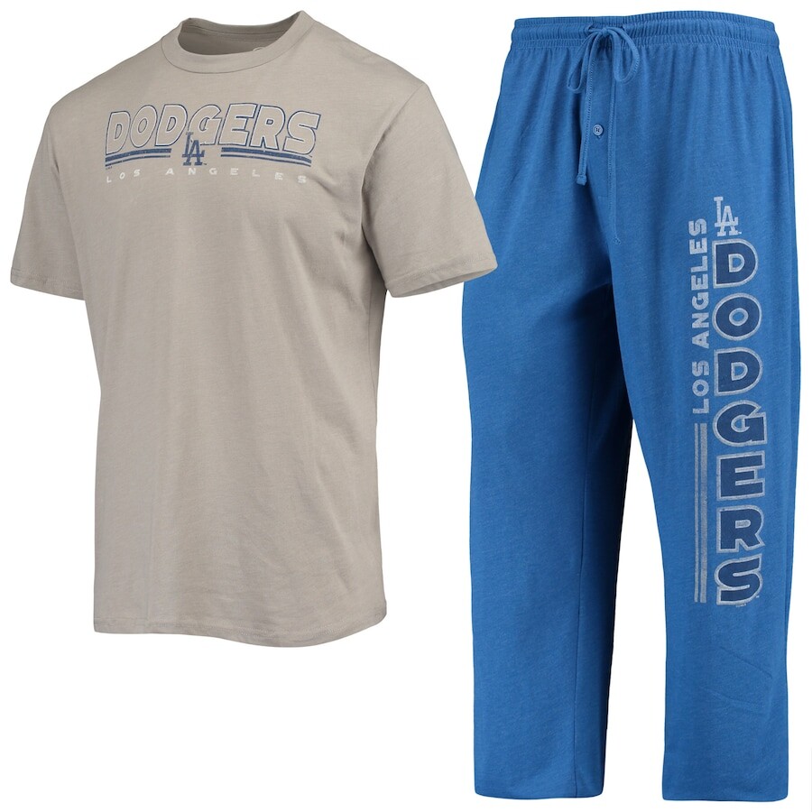 

Пижамный комплект Concepts Sport Los Angeles Dodgers, серый