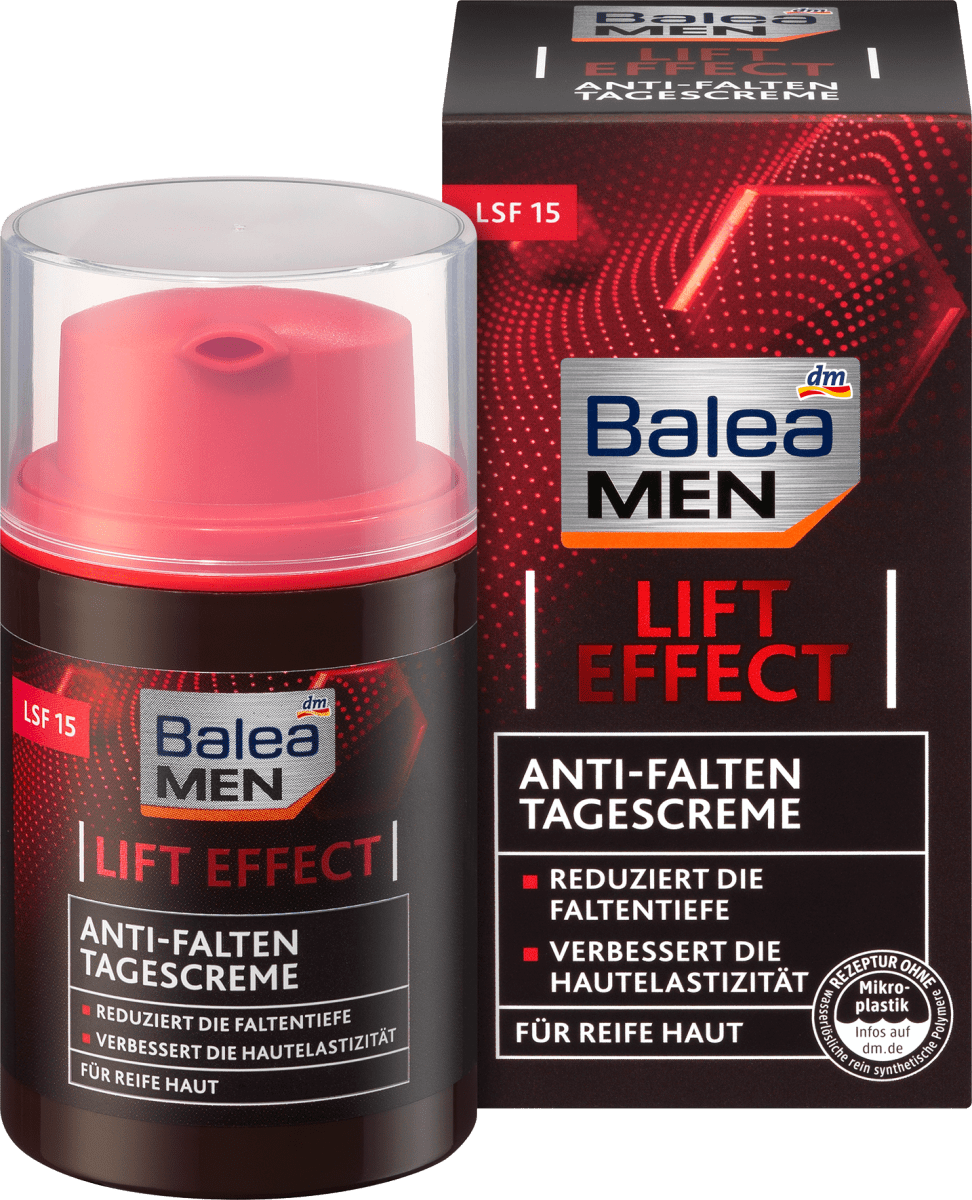 Крем для лица Lift Effect против морщин 50 мл Balea balea lift effect concentrate 7 capsules