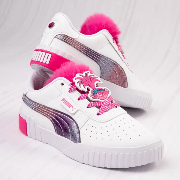 страна троллей охота Кроссовки PUMA x Trolls Cali OG Poppy — Little Kid, белый/розовый