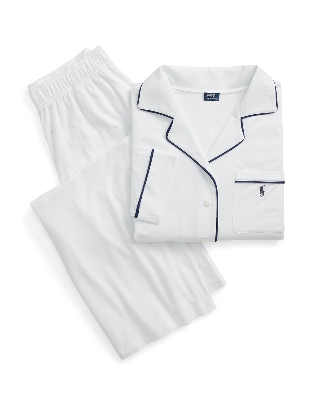 Пижама Polo Ralph Lauren Long Sleeve Set, светло-серый