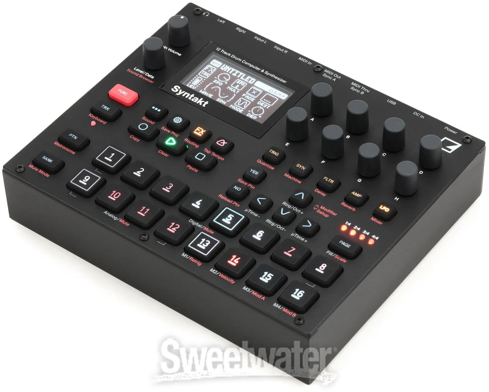 Elektron Syntakt 12-голосный драм-компьютер и синтезатор – купить по  выгодным ценам с доставкой из-за рубежа через сервис «CDEK.Shopping»