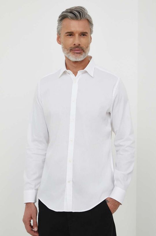 Хлопчатобумажную рубашку Liu Jo, белый