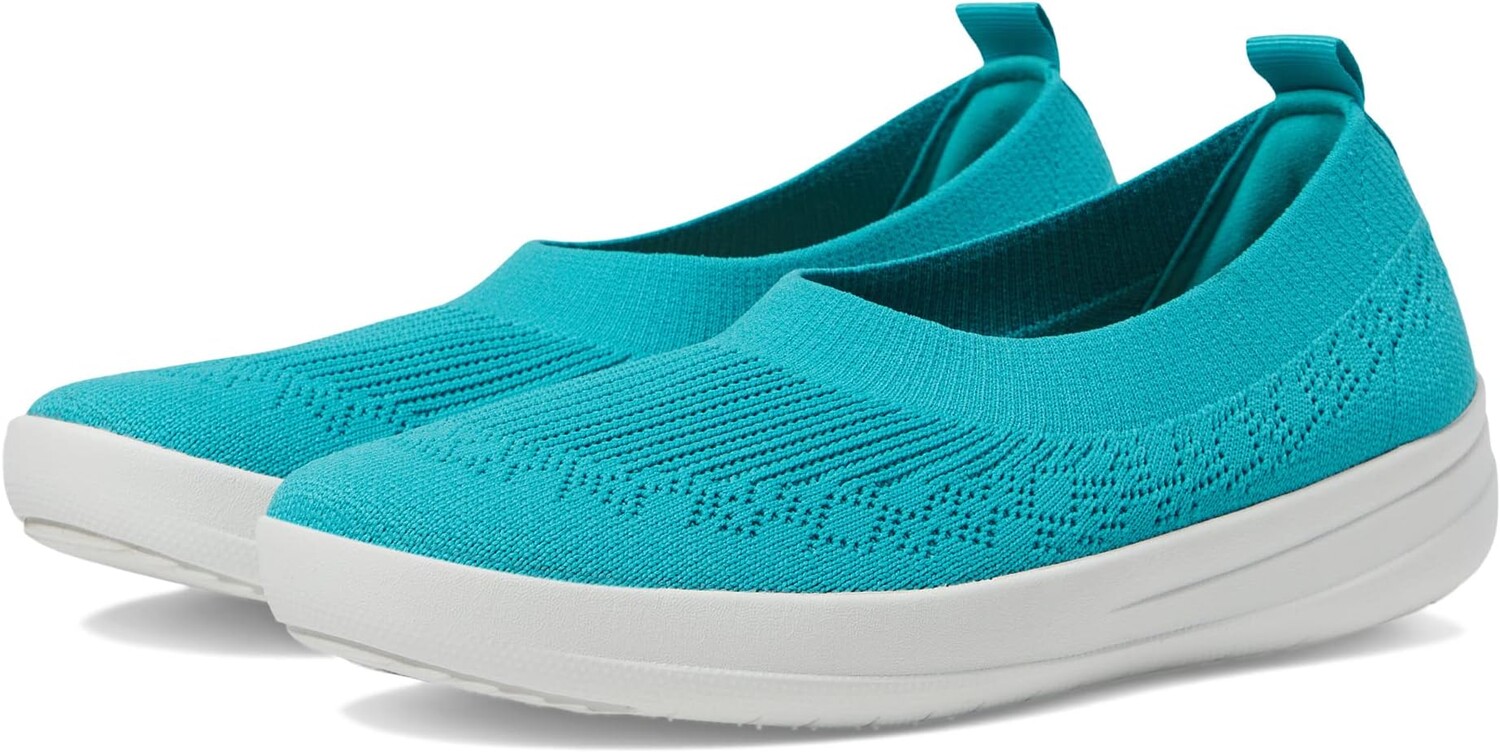 

Кроссовки Uberknit Slip-On Ballerina FitFlop, цвет Tahiti Blue