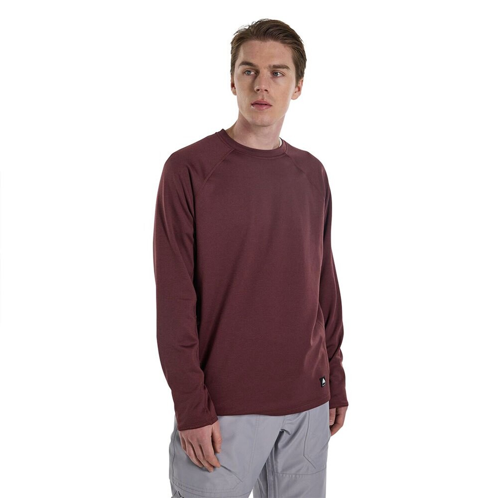 

Толстовка на молнии Burton Stockrun Crew, красный