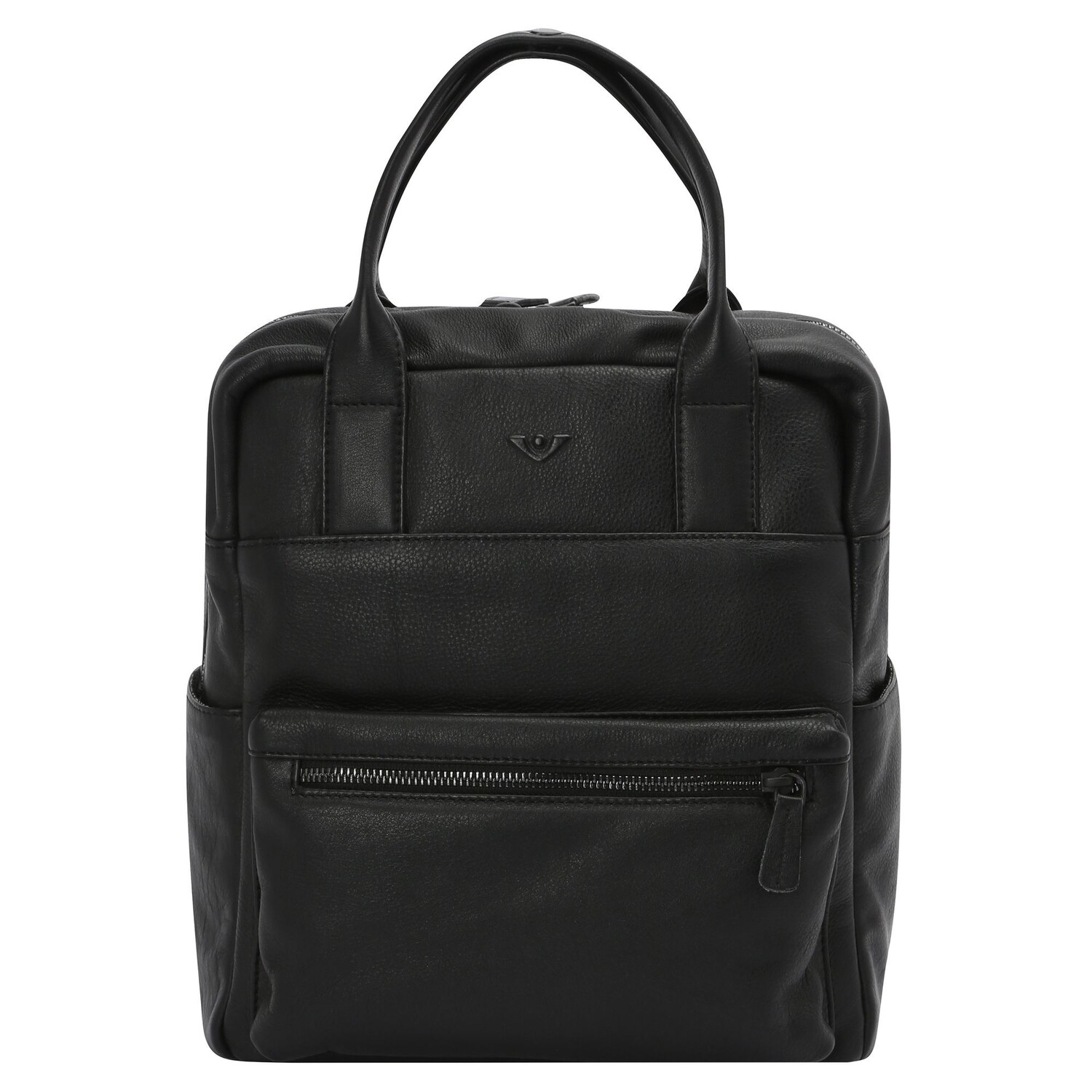 

Рюкзак VLD VOi Leather Design 4Season Jean Leder 40 cm Laptopfach, черный