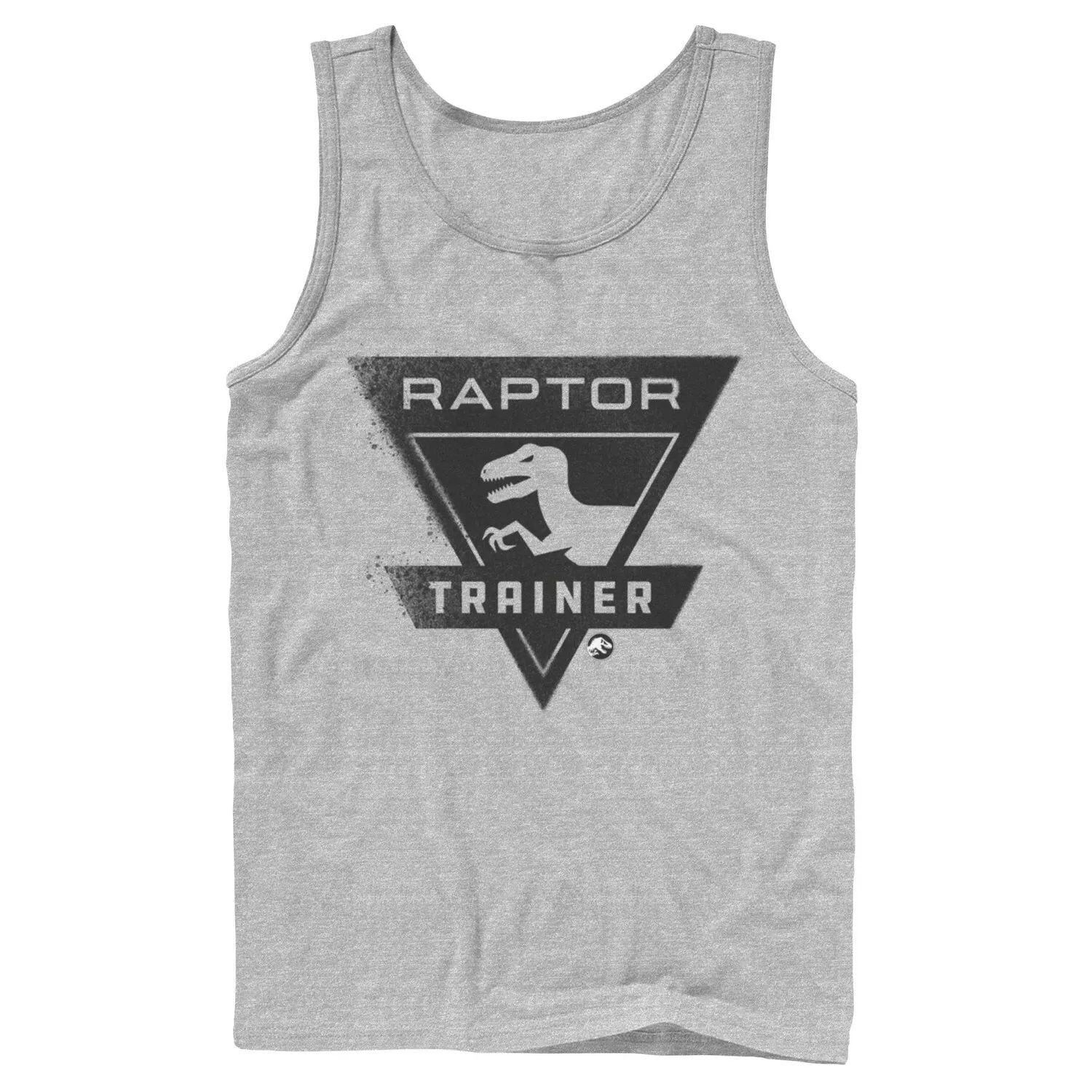 

Мужская майка Jurassic World Raptor Trainer с простым логотипом Licensed Character