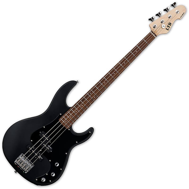 Басс гитара ESP LTD AP-204 Electric Bass Black Satin басс гитара esp ltd ap 4 electric bass guitar pelham blue