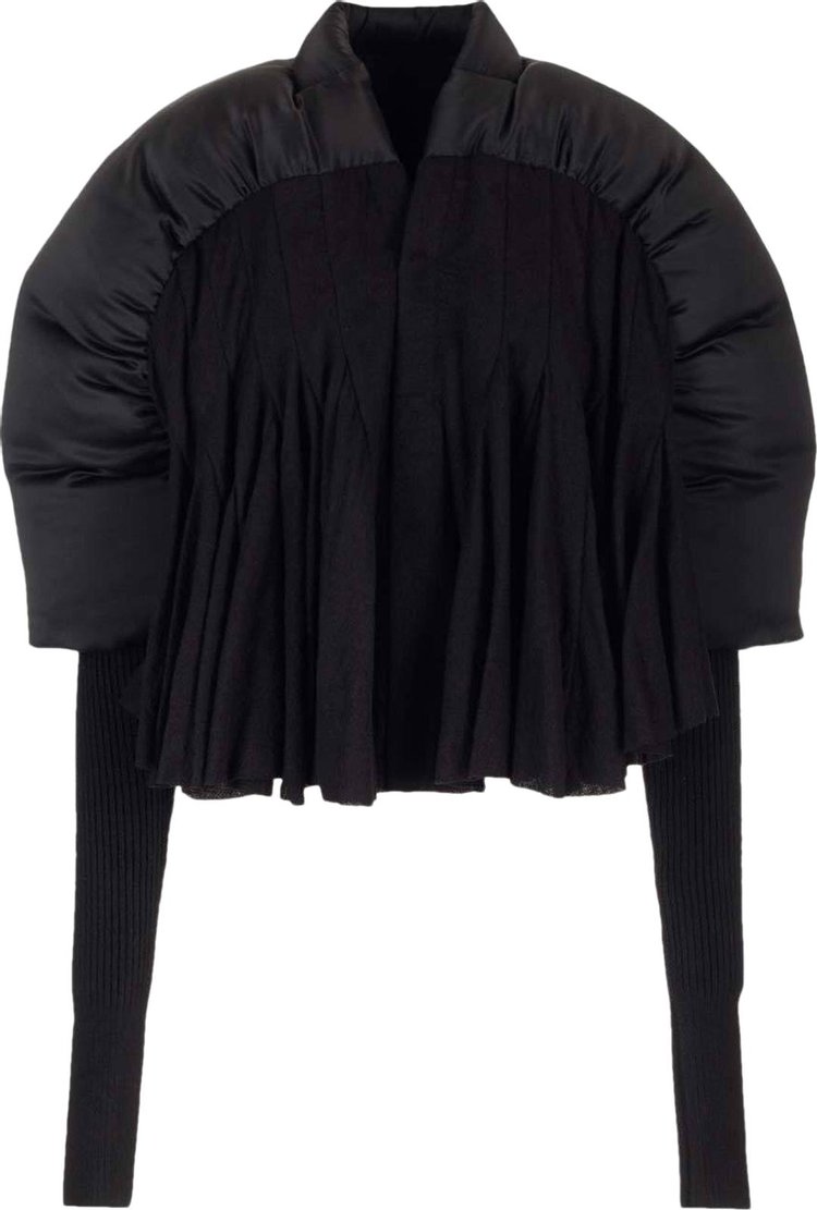 Куртка Rick Owens Duvetessa Cropped 'Black', черный