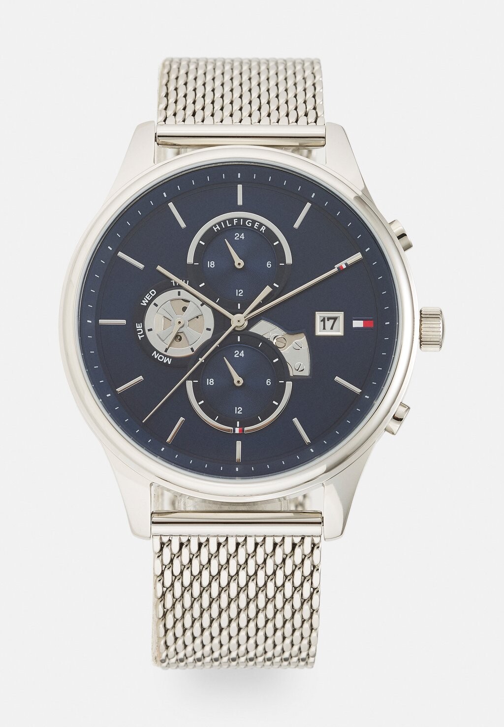 

Хронограф DIAL WITH ACCENTS Tommy Hilfiger, цвет silver-coloured/blue